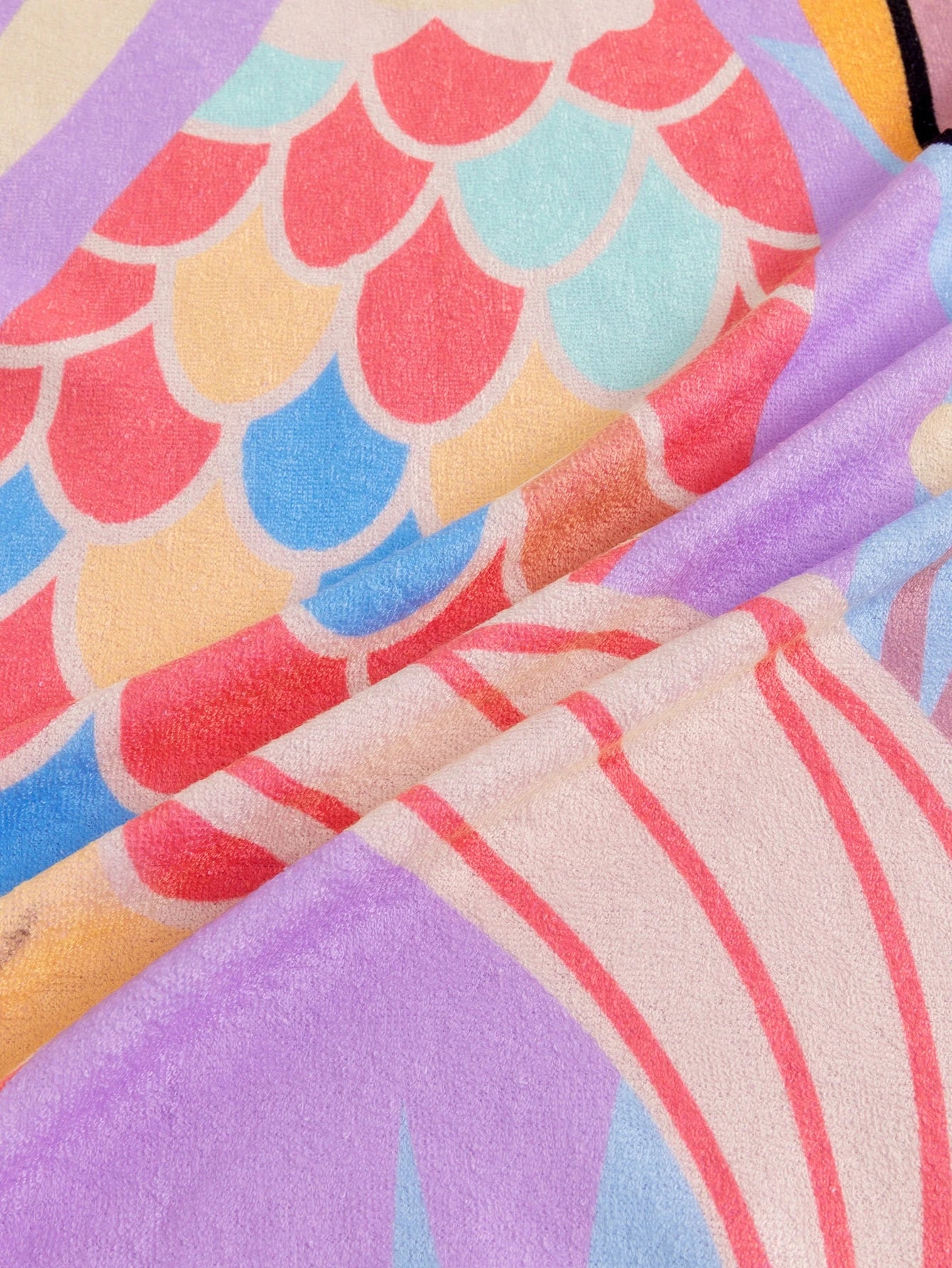Cover up Con Capucha Con Gráficos De Dibujos Animados Para Niñas Jóvenes