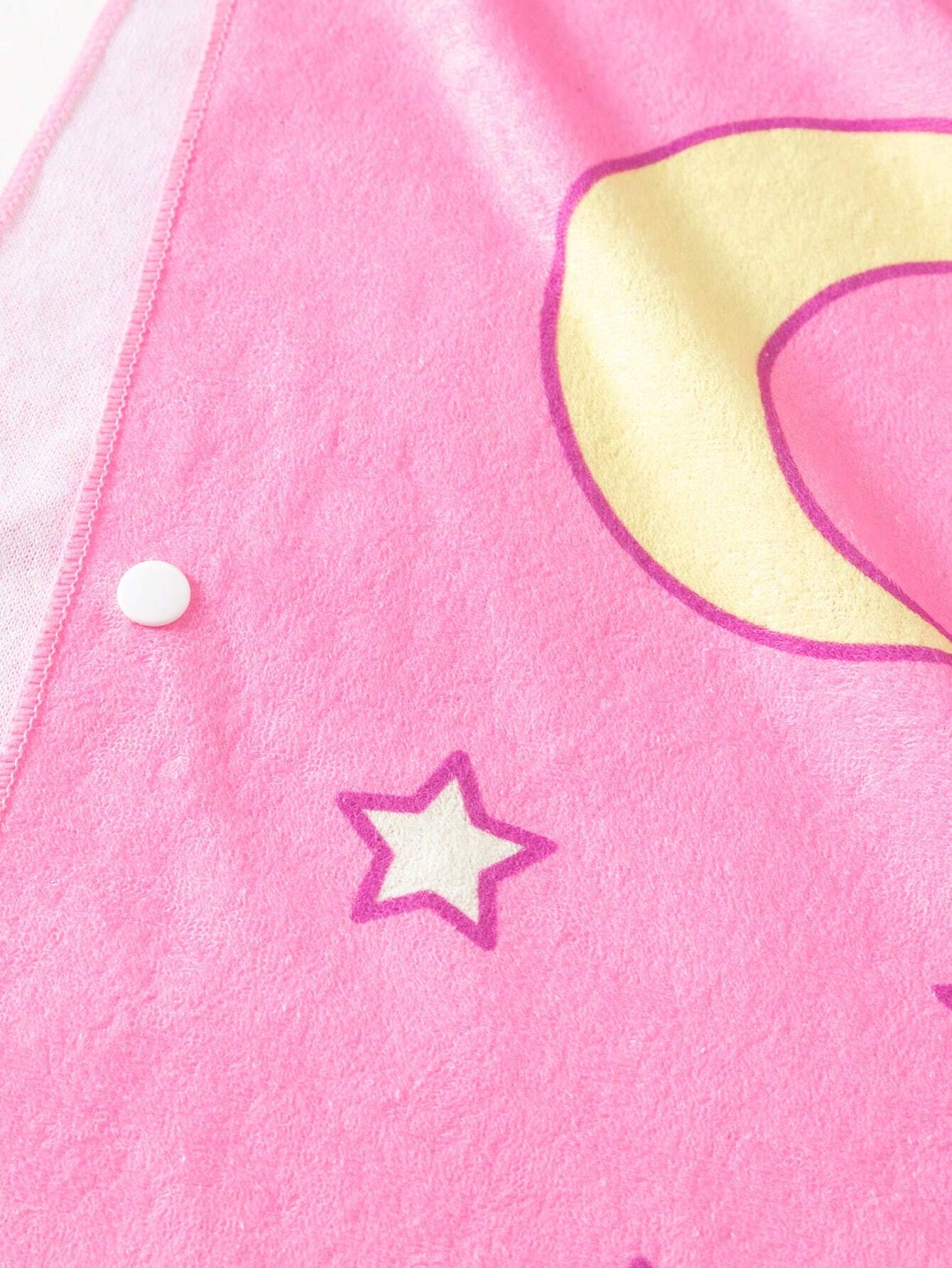 Cubierta Con Capucha Impresa De Unicornio Para Niñas Jóvenes