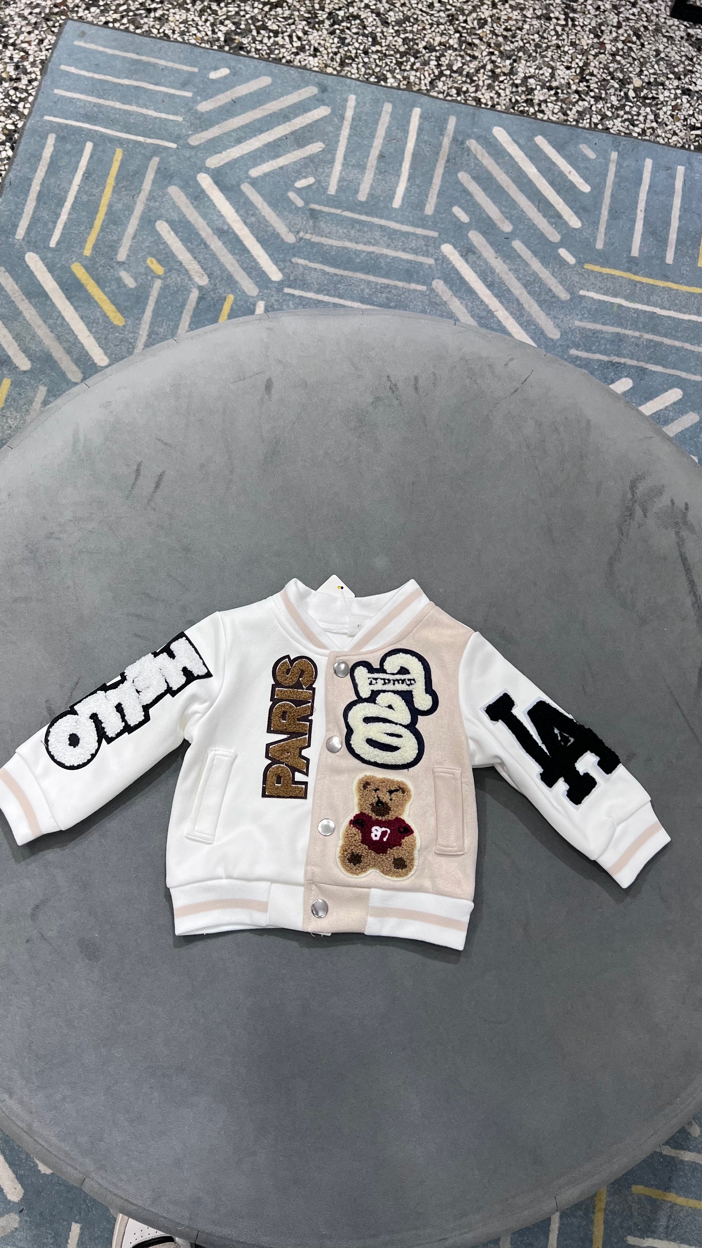 Chaqueta de Oso con relieve