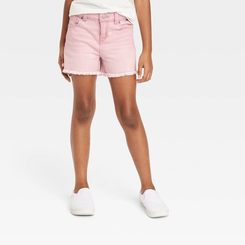 Short rosado de jeans