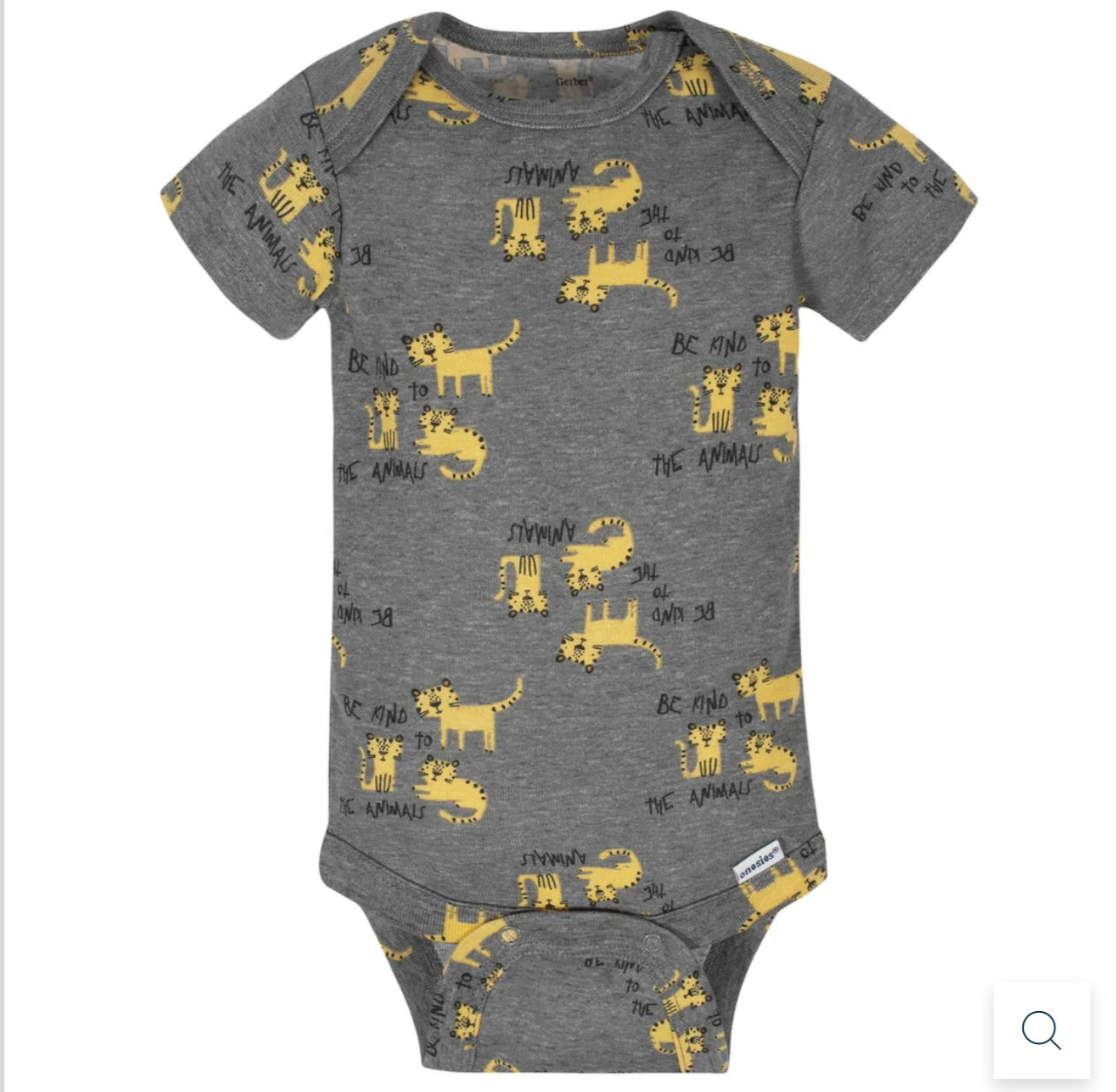 Set de 3 piezas de bodys gerber