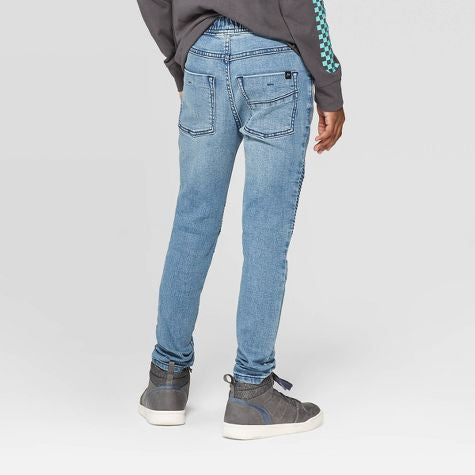 Pantalon super skinny sin cierre super strech de niño