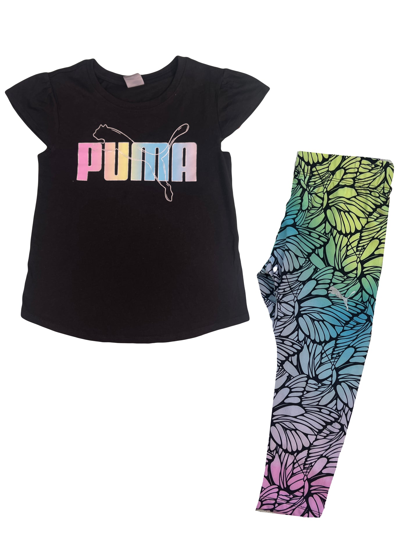 Conjunto Puma de Franela y Leggin estampado