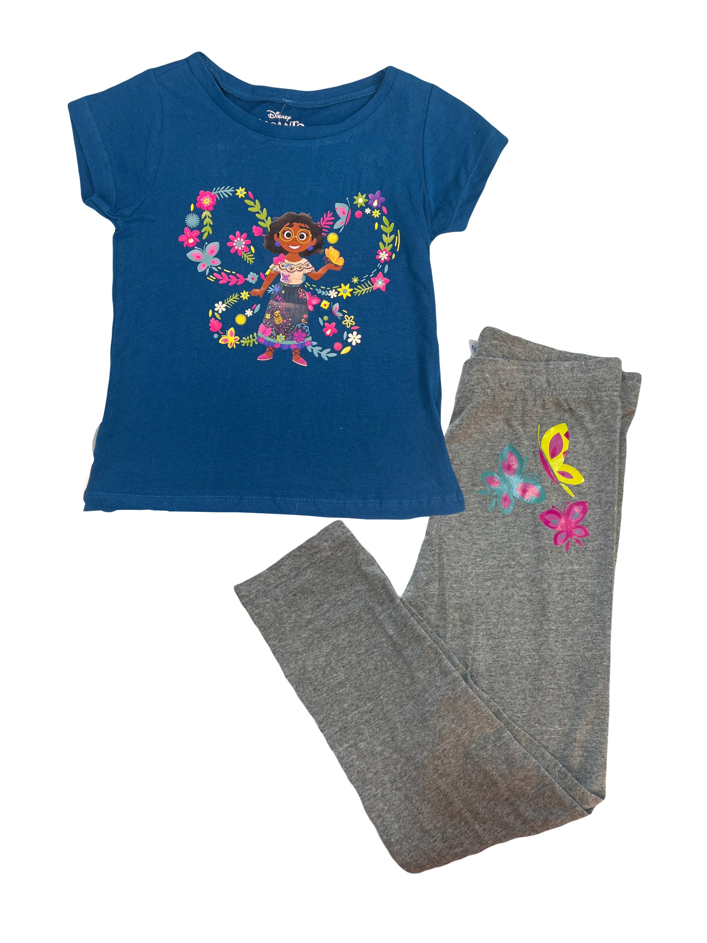 Conjunto de Mirabel de Encanto de Franela y Leggin