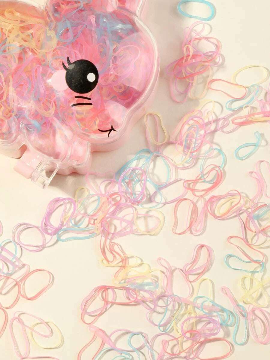 500 Pcs de gomita de cabello