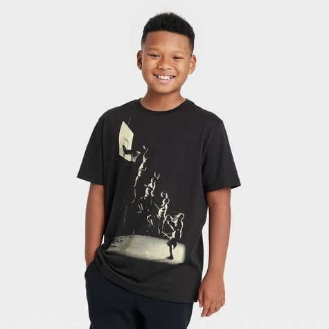 Camiseta Negra Manga Corta