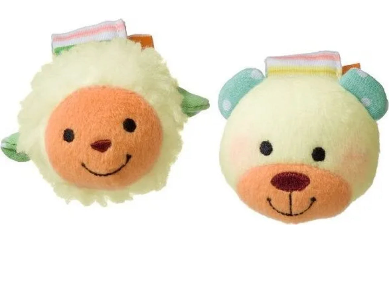 Sonajero con peluche para las muñecas