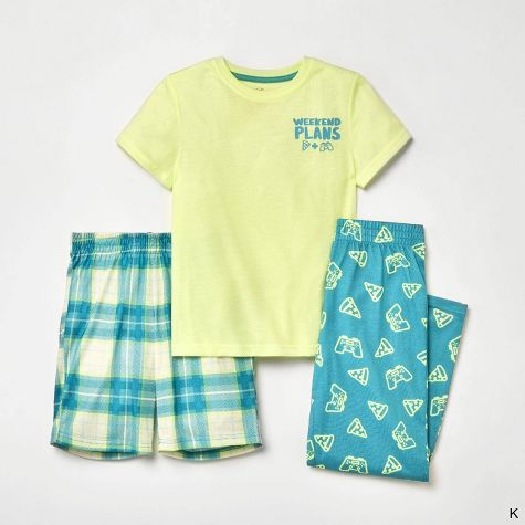 Set de pijama de 3 Piezas de niño play