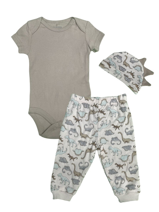 Set de bebé de body y mono ( Incluye gorro)